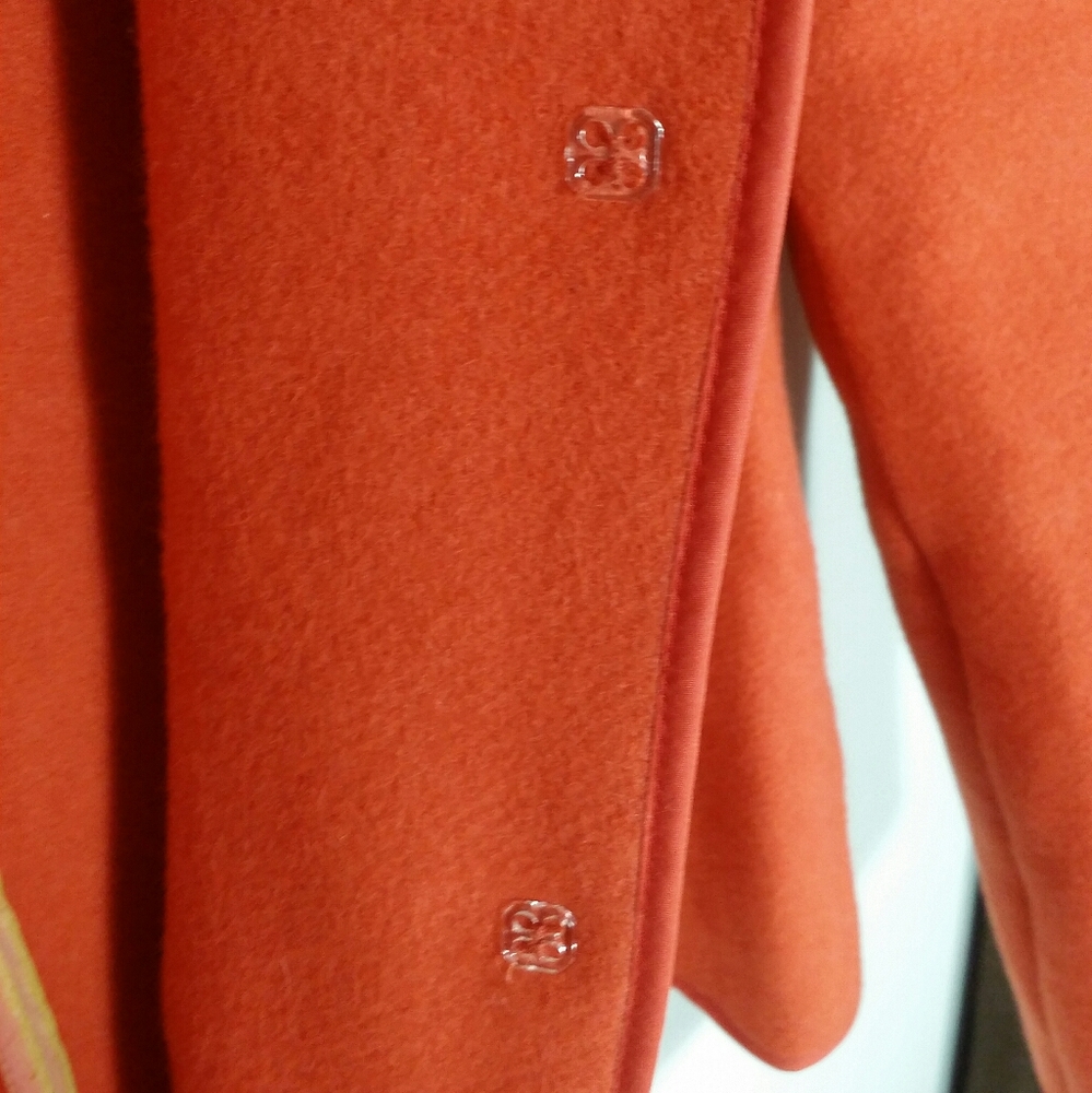 Dinomoda vintage wool orange light jacket - Picture 7 of 7